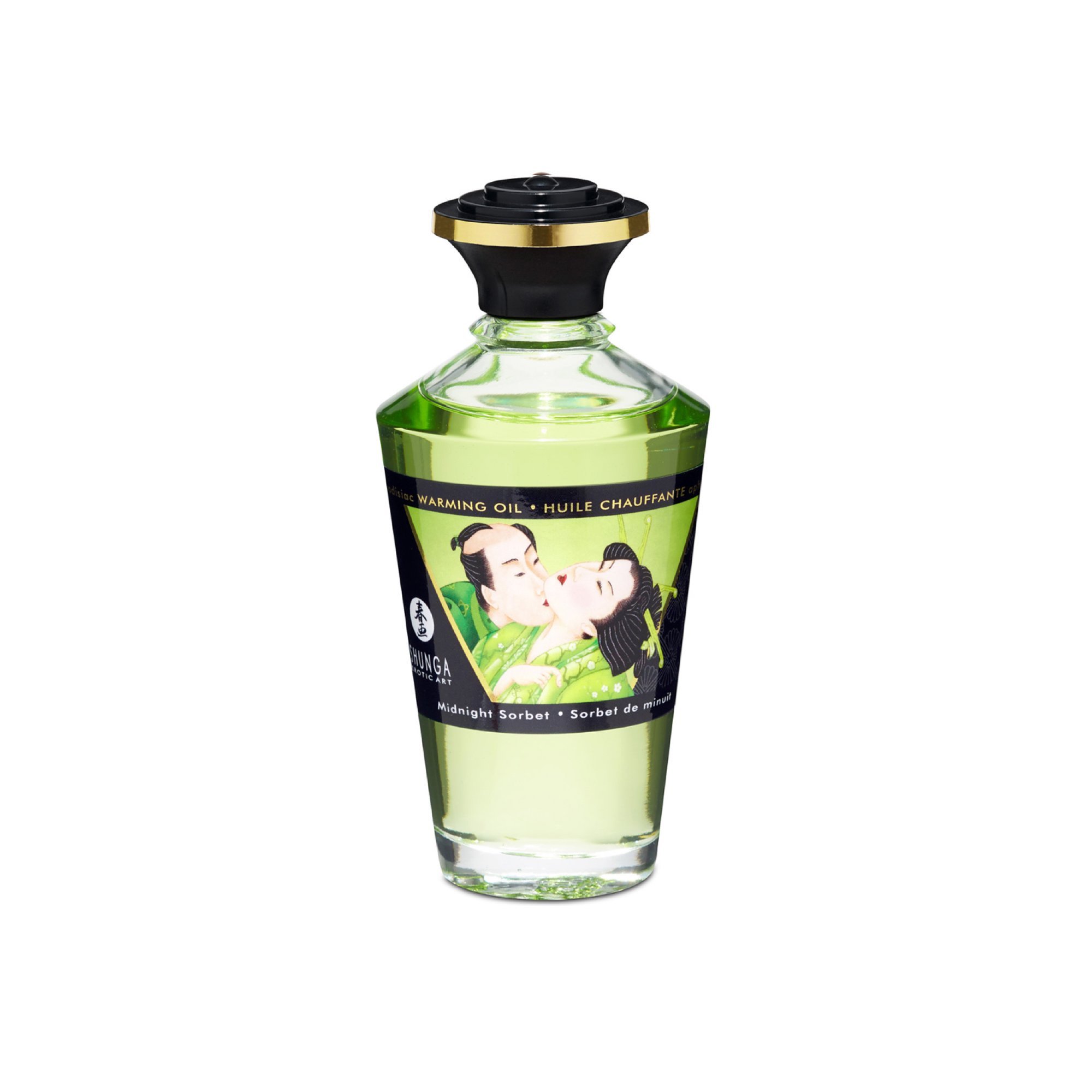 Shunga Warming Massage Oil, Sorbet, 3.5 Fluid Ounce