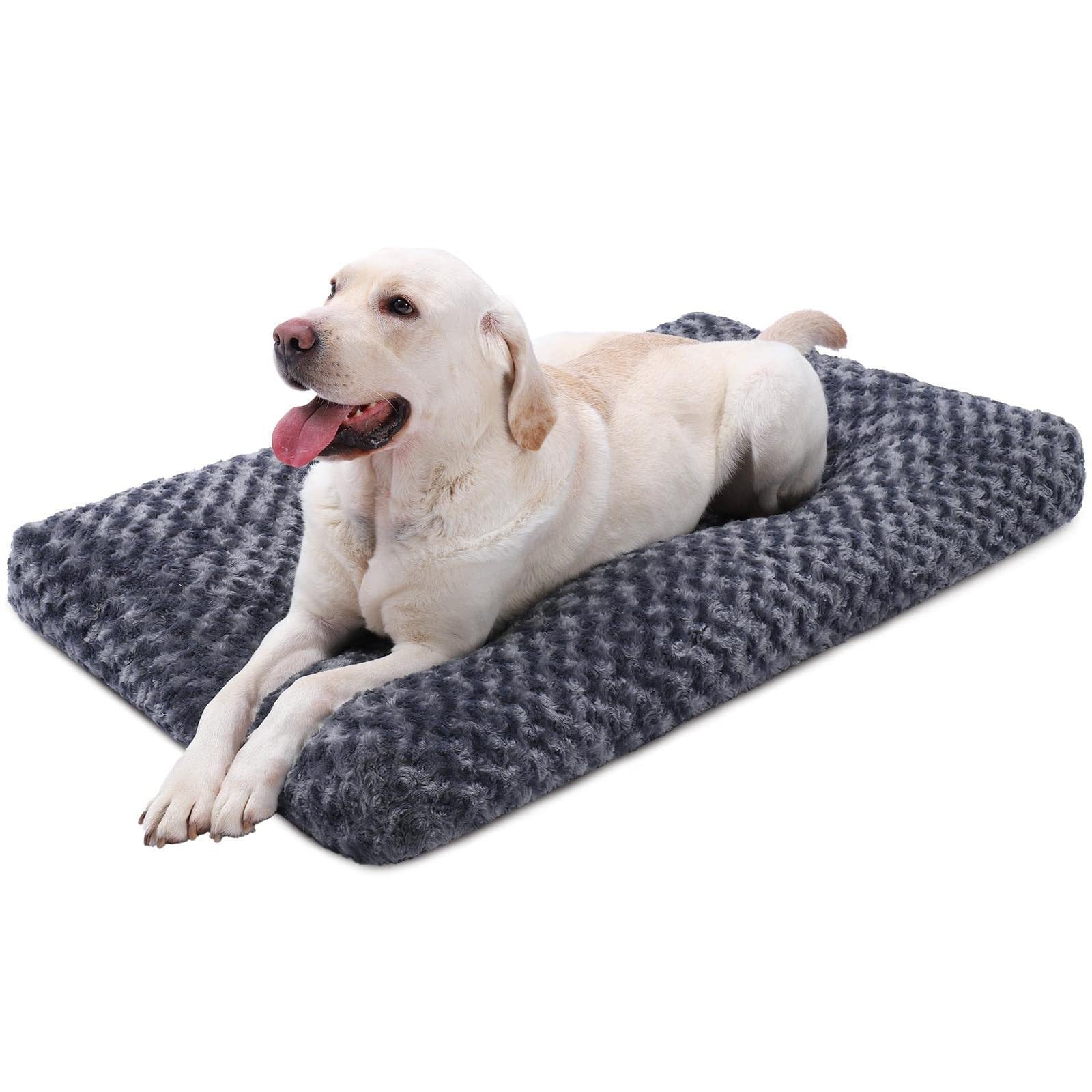 Panier pour chien en peluche lavable idéal pour le salon après les balades de pluie