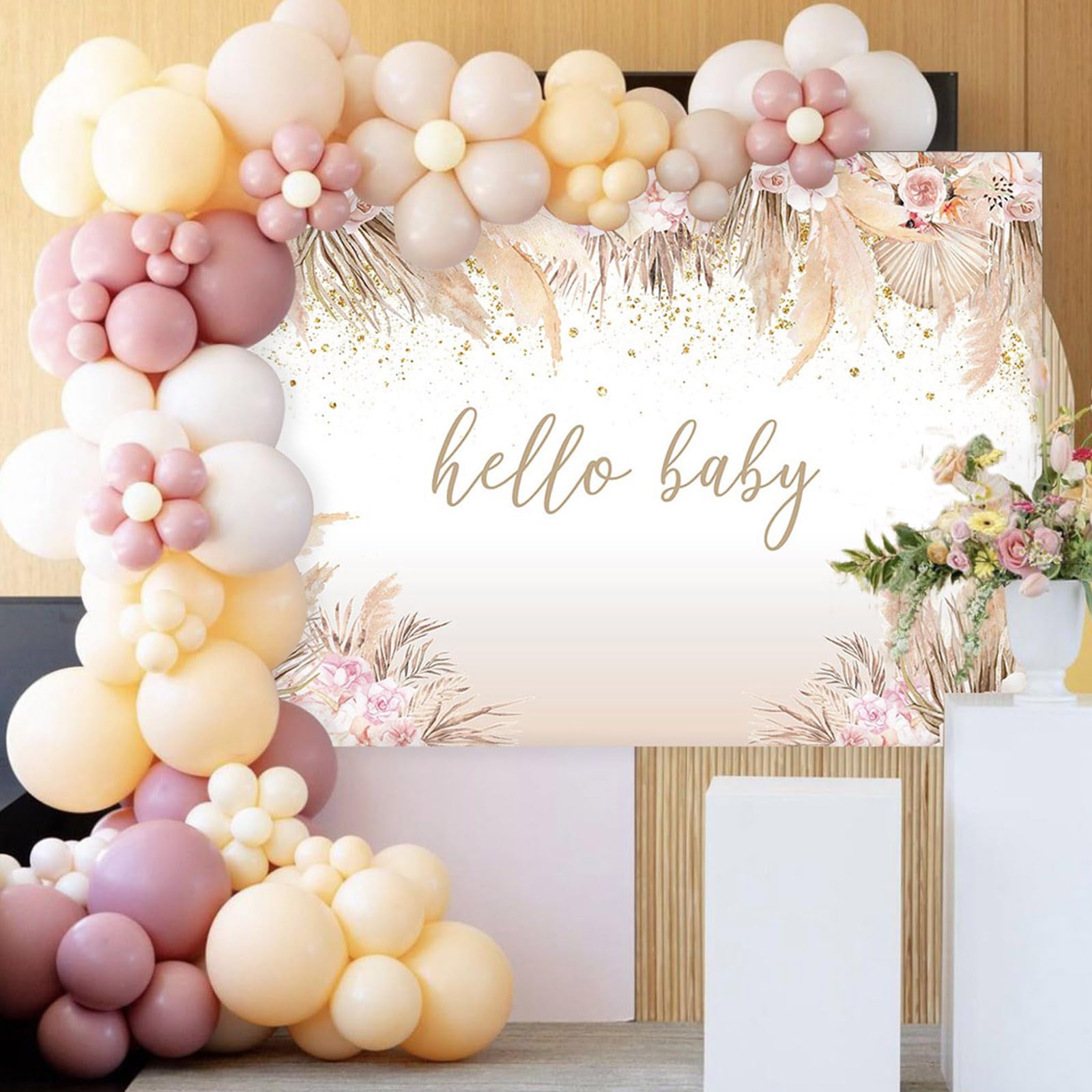 Baby Shower Photo Booth Backdrop