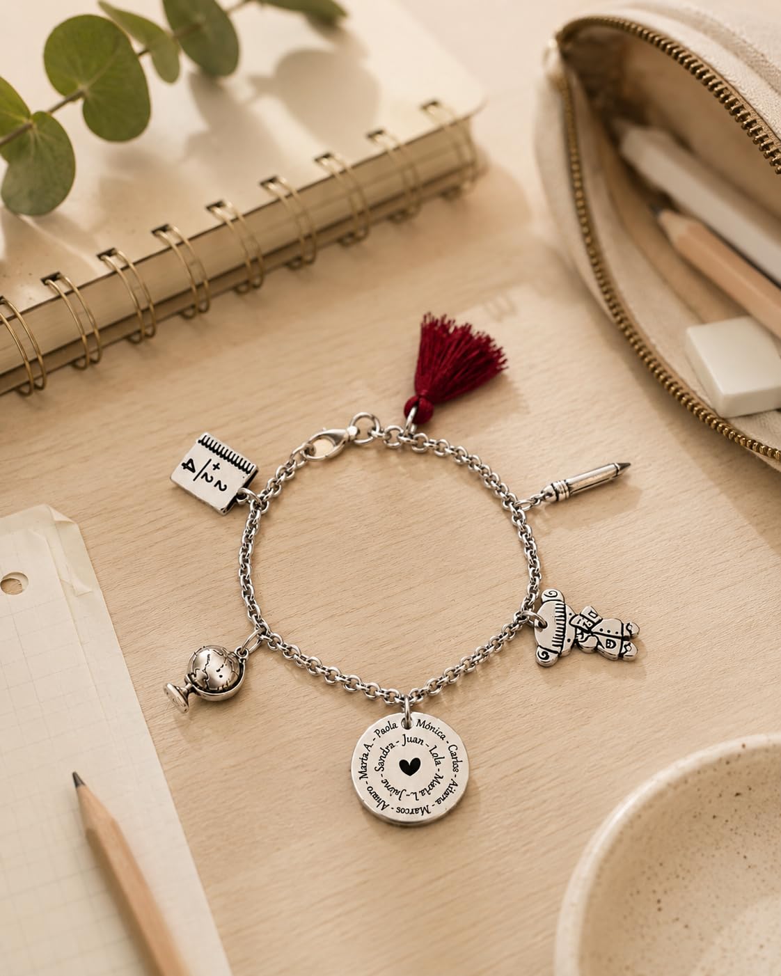 Always Regalo para profesora Pulsera Profe Personalizada