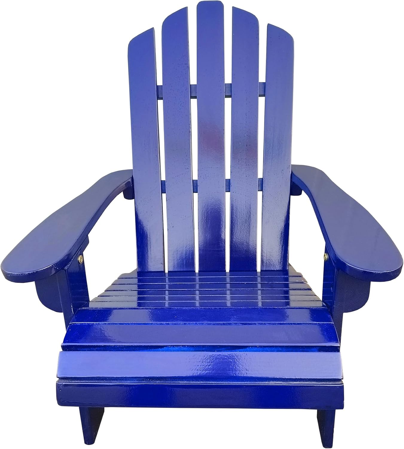 Outdoor or Indoor Wood Children Chair,Blue