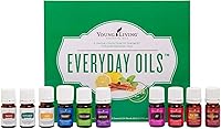 Vista 1 de Young Living Colección Everyday Oils - Juego de aceites esenciales 100% puros, incluye 10 mezclas populares y individuales