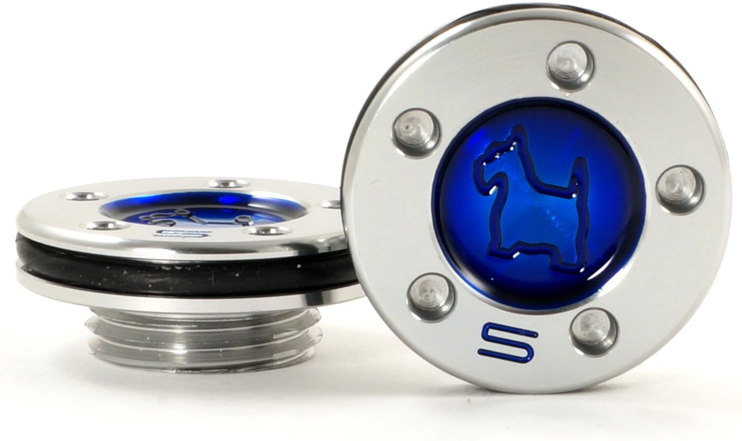 19th Hole Custom Shop 2 of 5g Blue Weights Wrench for Scotty Cameron Fastback, Squareback and Roundback Putters, Scottie Dog