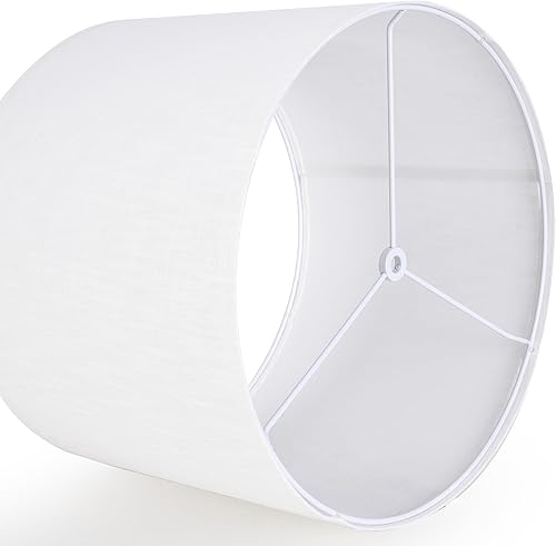 Miniatura 78 de GO&SO Juego de 2 pantallas de lámpara de terciopelo azul oscuro, tamaño mediano de 13 pulgadas superior x 13 pulgadas inferior x 10 pulgadas de alto