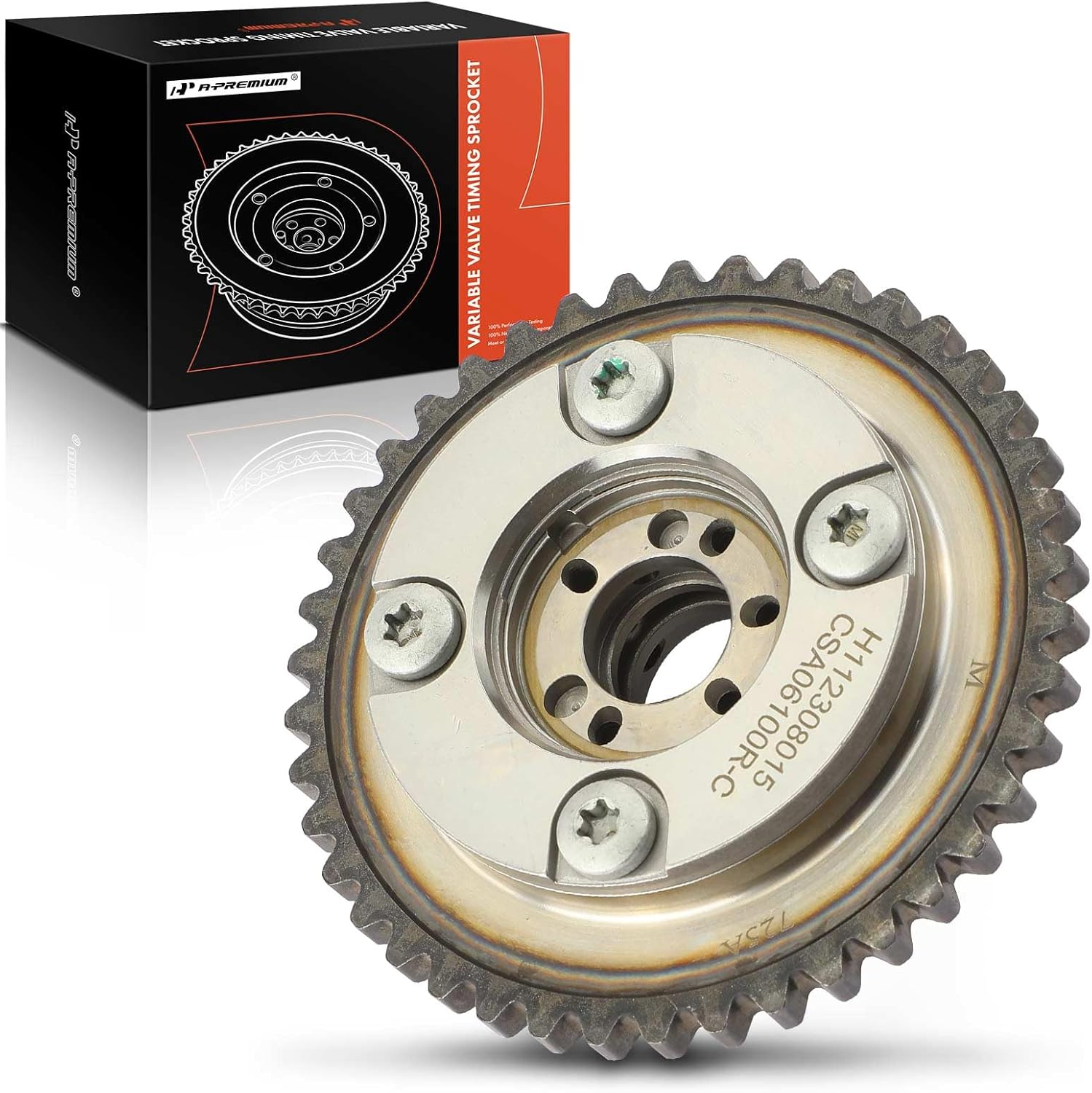 A-Premium Intake Camshaft Phaser Adjuster Actuator Compatible with Mercedes-Benz C300 2015-2017 C350e CLA250 CLA45 AMG E300 GLA250 GLC300 Metris SLC300 SLK300, Replace# A2700506100