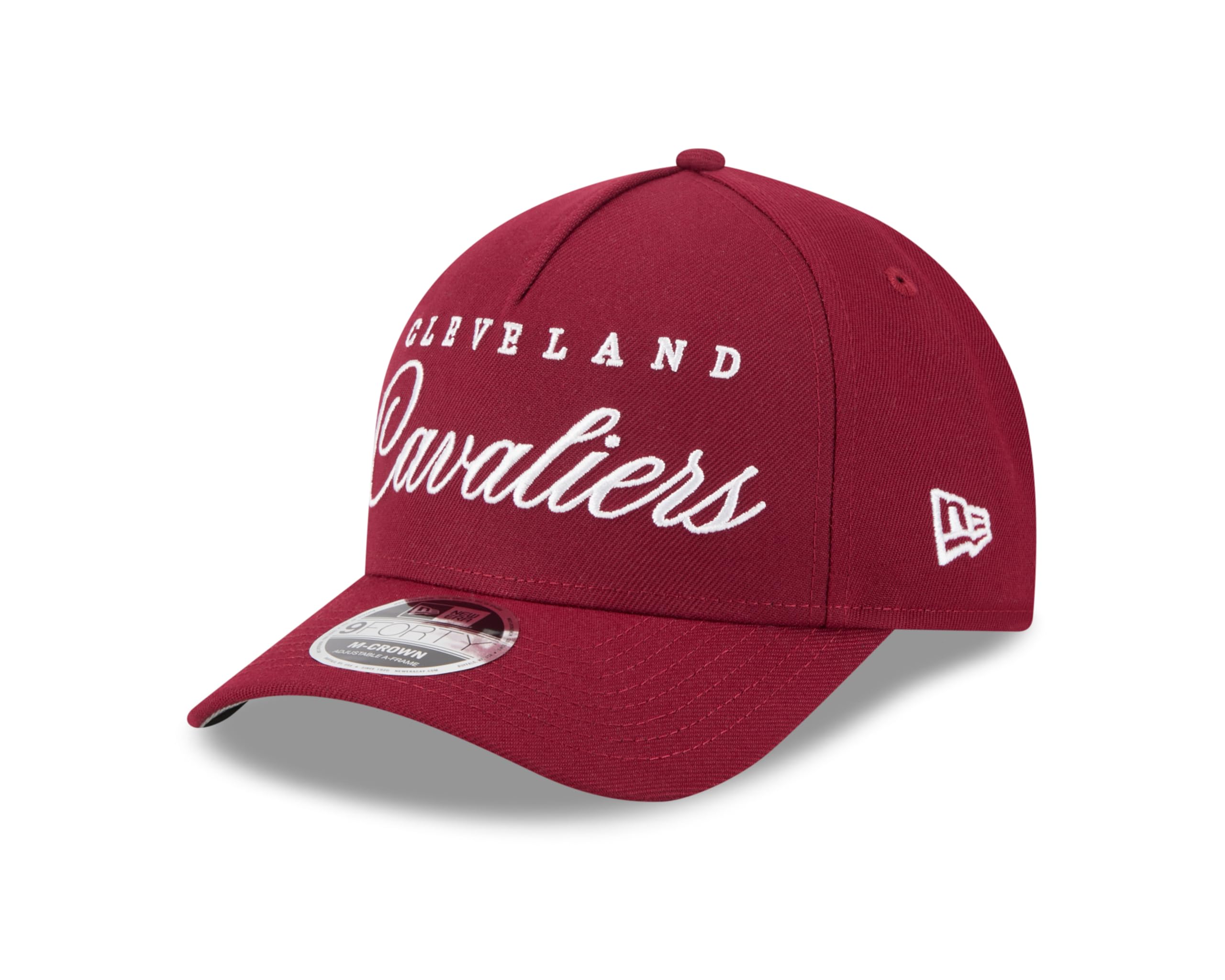 New Era Adult's 9forty M Crown NBA Draft Cleveland Cavaliers Snapback Baseball Cap Hat Dark Red
