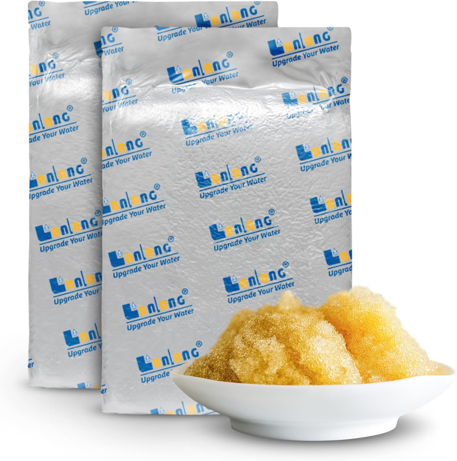 Filterelated Mixed Bed Deionized Di Resin Filter Fill, Suitable For Spotless Car Wash System Filter Change, Tds Filter, Aquarium Filter, Deionized Car Wash,5 Liters*2