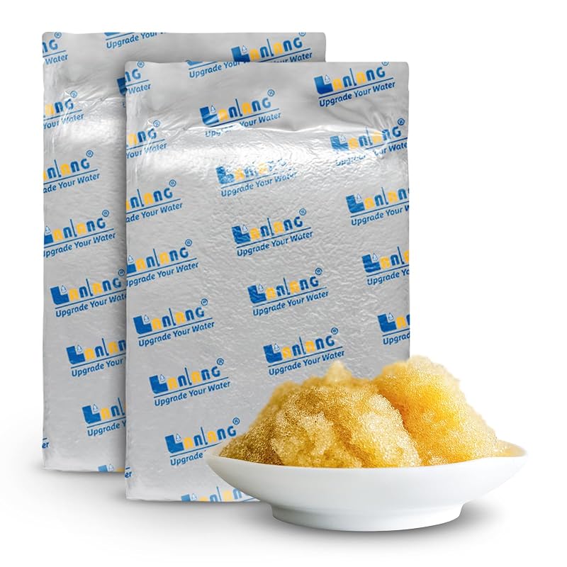 Refil de Resina DI de Leito Misto Filterelated para Lavagem Automotiva sem Manchas, 10 L (5 L x 2)
