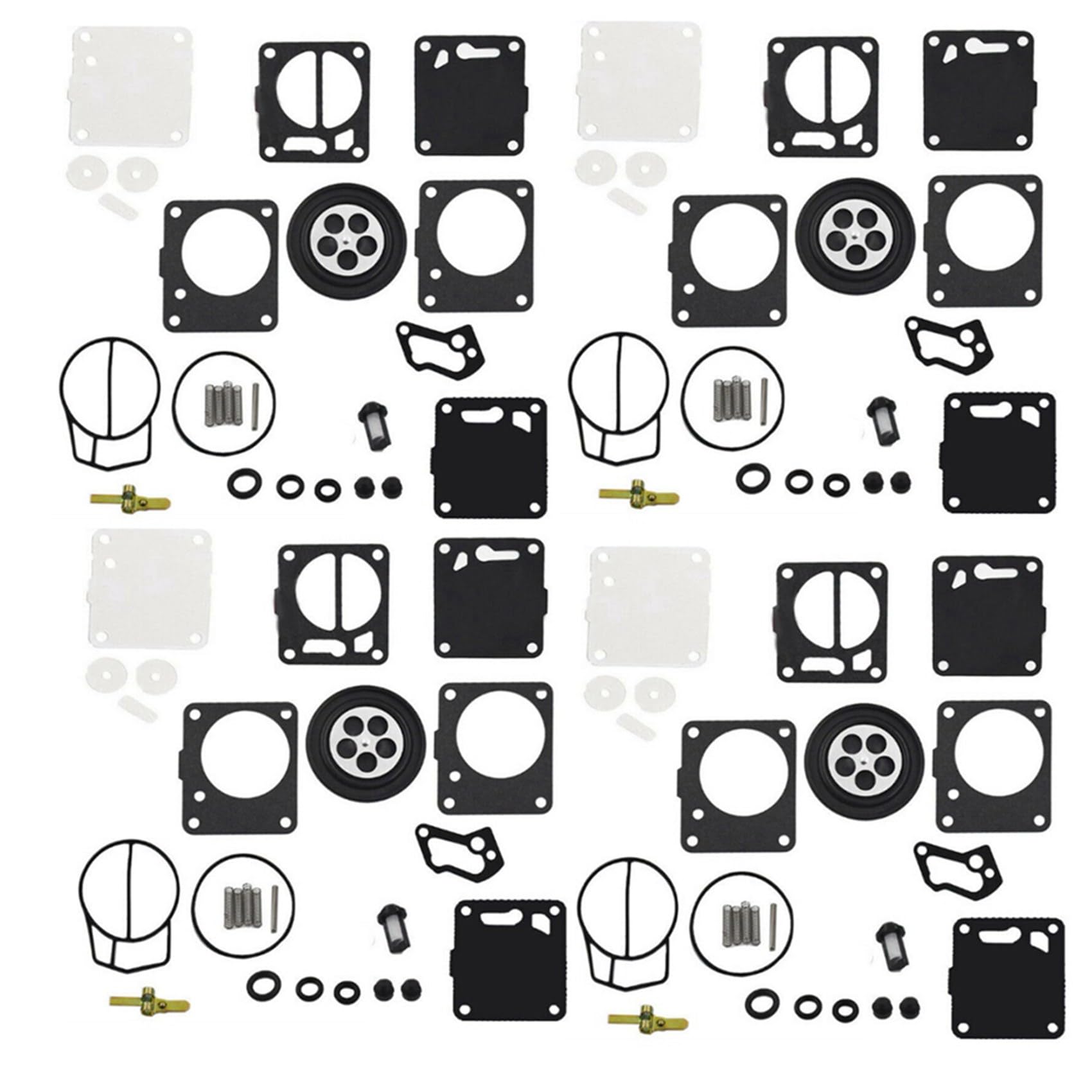 4X Carburetor Rebuild Kit Carburetor Xl700 700 for 650 701 760 1100 1200