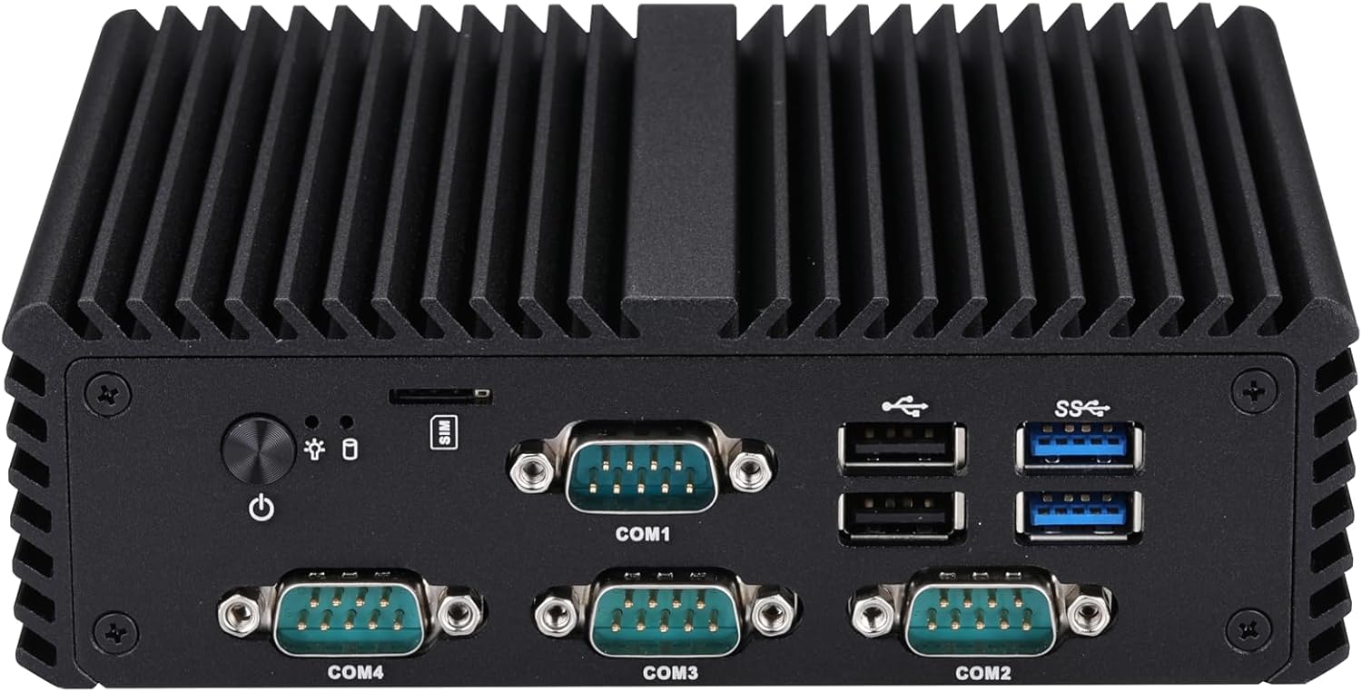 Qotom Best compact desktop pc Q31031P Core i3-10110U,2.1GHz 15W AES-NI (32GB RAM 256GB M.2 SSD) 4*RS-232,6*USB,Dual NIC,WIN10/11 Fanless Aluminium alloy shell Qotom Best compact desktop pc Q31031P Core i3-10110U,2.1GHz 15W AES-NI (32GB RAM 256GB M.2 SSD) 4*RS-232,6*USB,Dual NIC,WIN10/11 Fanless Aluminium alloy shell