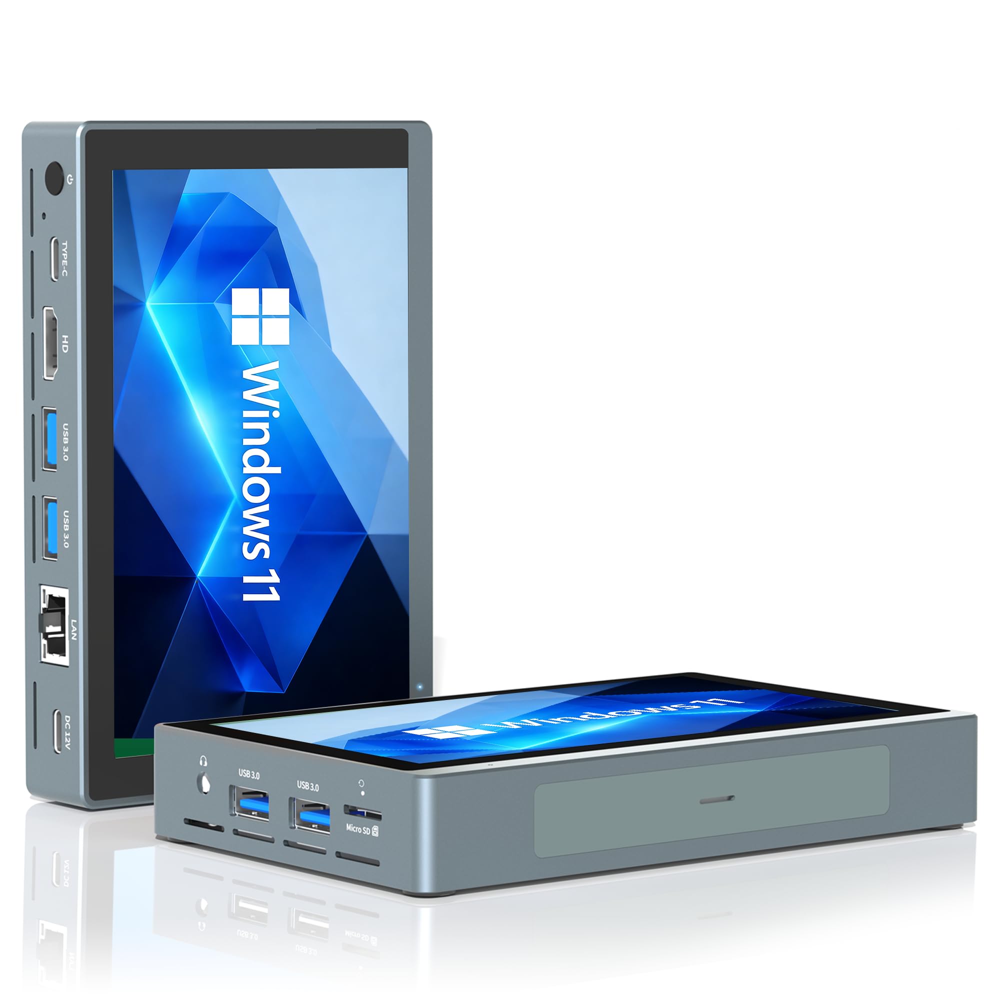 HEIGAOLAPC Mini PC Computer Mini Desktop Computer PC with 5.5