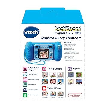 [Vtech]VTech Kidizoom Camera Pix Blue 80-193601 [並行輸入品] Amazon.com: VTech KidiZoom Camera Pix, Blue (Frustration
