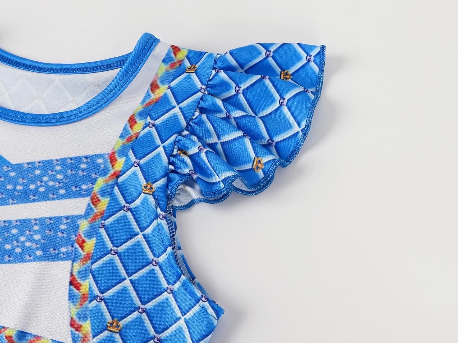 WonderBabe Girls Costume Princess Birthday Party Dress Kids Halloween Party Dress up Outfits - Image 5