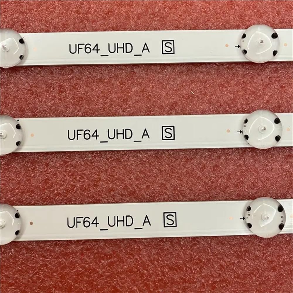 3 PCS Led-hintergrundbeleuchtung Streifen for TV 43UF6407 43UH603V 43LH604V 43UF6400 43UF640V 43UF6407 43UH610V 43UH6030 43UF6409 UF64_UHD_A(3pcs 8LED 1 TV)