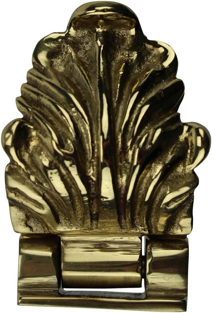 Renovators Supply Manufacturing Cast Brass Window Sash Lift 2.1 in Lacquered Finish Sash Lift for Windows with Mounting Hardware