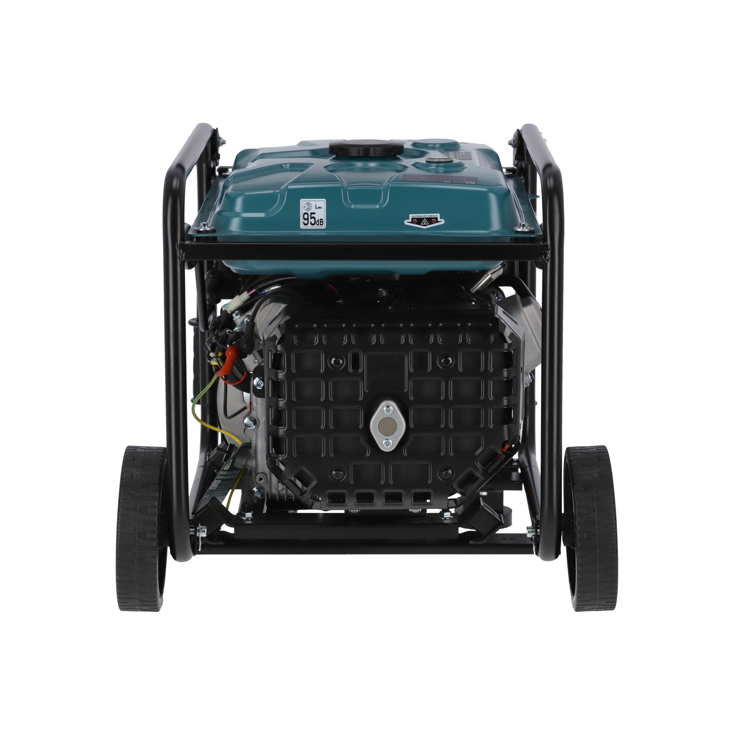 K&S Könner&Söhnen KS 6500iE generator inwertorowy 6500 W, z rozruchem elektrycznym, trybem ekologicznym, wyświetlaczem LED | agregat prądu awaryjnego do wrażliwych urządzeń do domu, na budowę