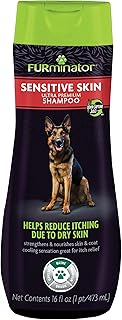 FURminator Sensitive Skin Shampoo, Odour Capture 360, Paraben Free Formula, Relieves Itching, Promotes Healthy Skin & Coa...
