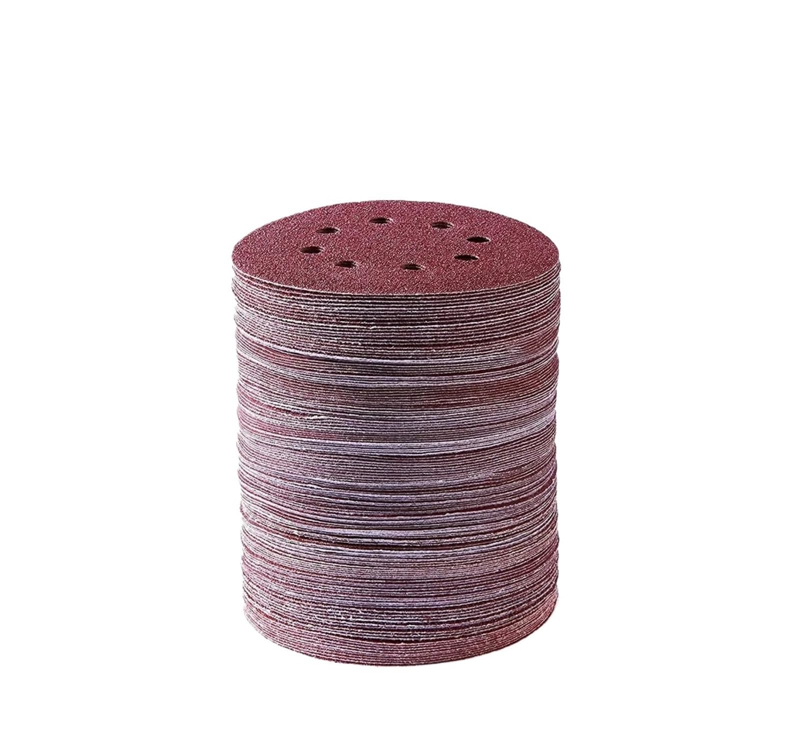 Schleifpapier für Holz, 10 STÜCKE 5 Zoll 8 Loch Schleifscheiben Klettverschluss Schleifpapier 125 MM Exzenterschleifer 40-3000 Körnungen Schleifmittel(60)