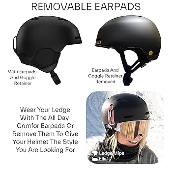 Amazon | Giro Ledge MIPS アジアンフィット スキーヘルメット