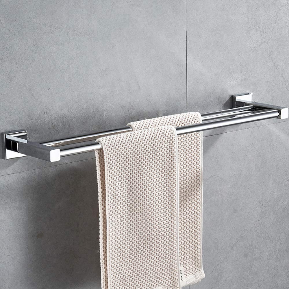 Wall Mounted Double Bar Towel Rod 24 Inch - View #9