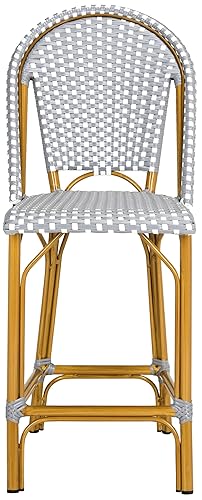 PAT4019A Collection Gresley Navy and White Indoor/Outdoor Stacking French Bistro