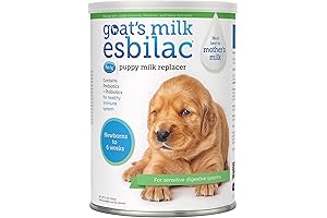 Esbilac Goat's Milk Powder: Nourishment for Growing Puppies
