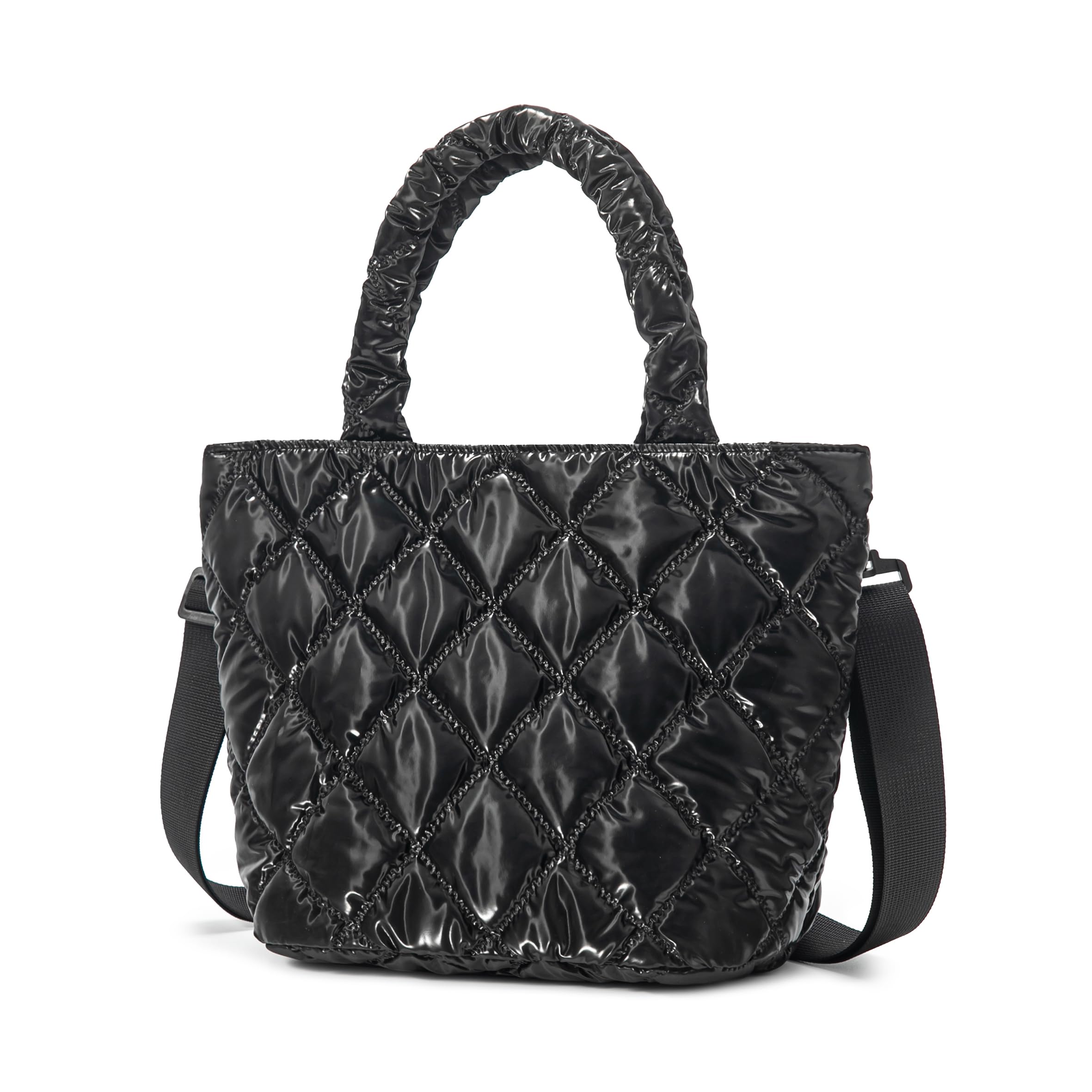 SUPACOOL Tote HandBag for Women Womens Crossbody Purse Bags Lightweight Womens Tote Handbags Quilted Puffy Totebag
