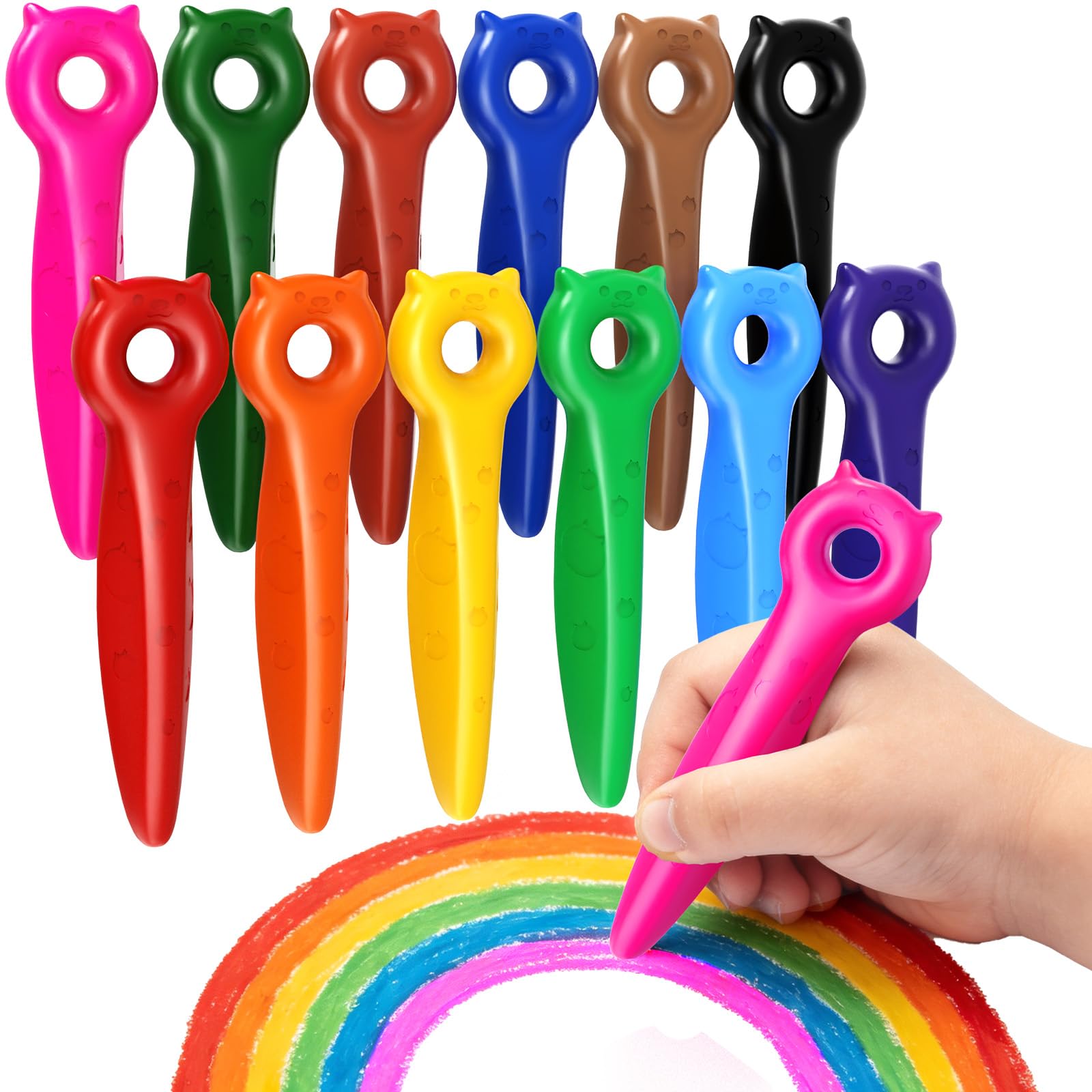 Save 50% Off KERIFI Triangle Jumbo Crayons with Code - Image 1