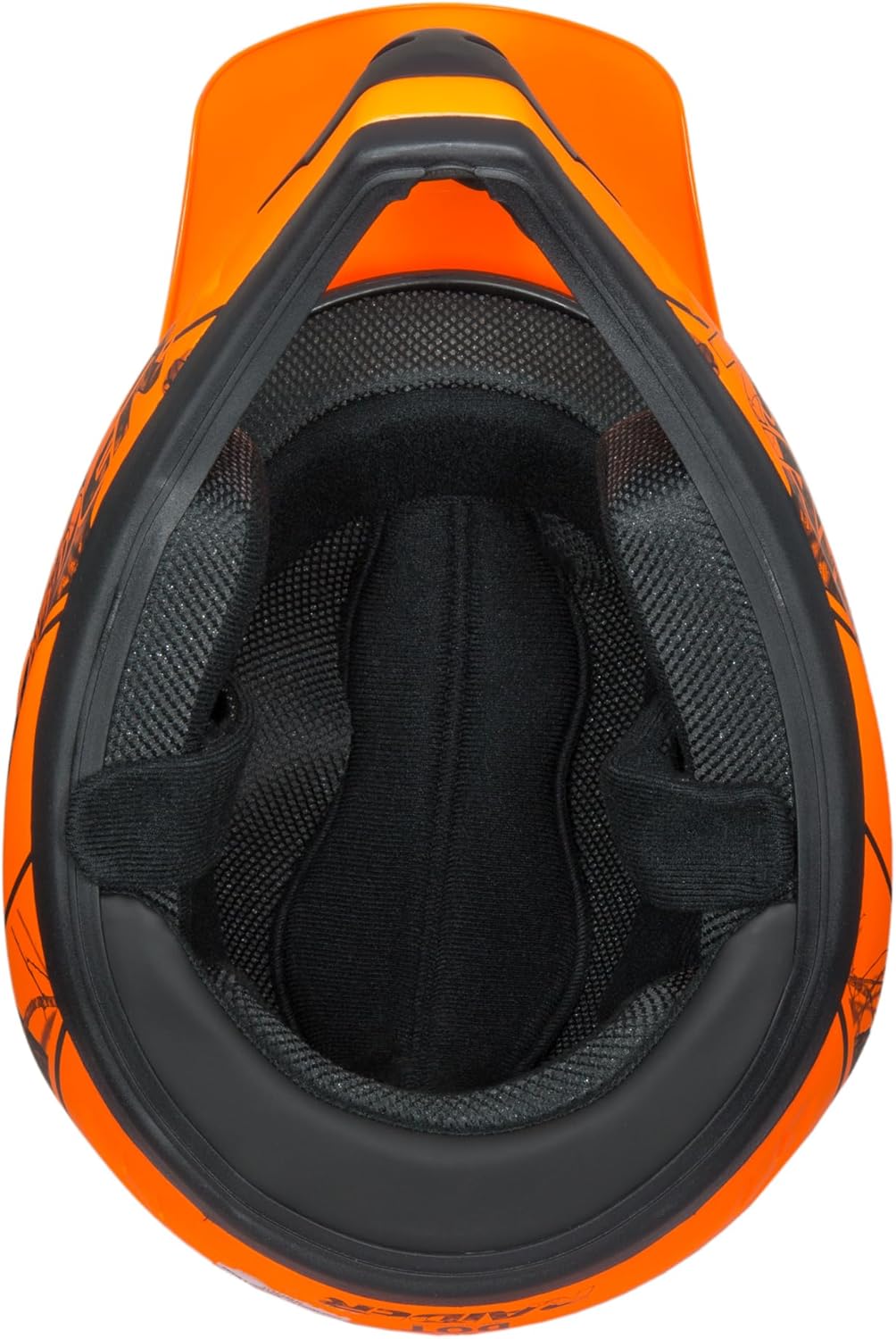 Raider Ambush Mossy Oak Unisex-Adult MX Off-Road Helmet (Blaze Orange Break-Up Infinity Camo, XX-Large)