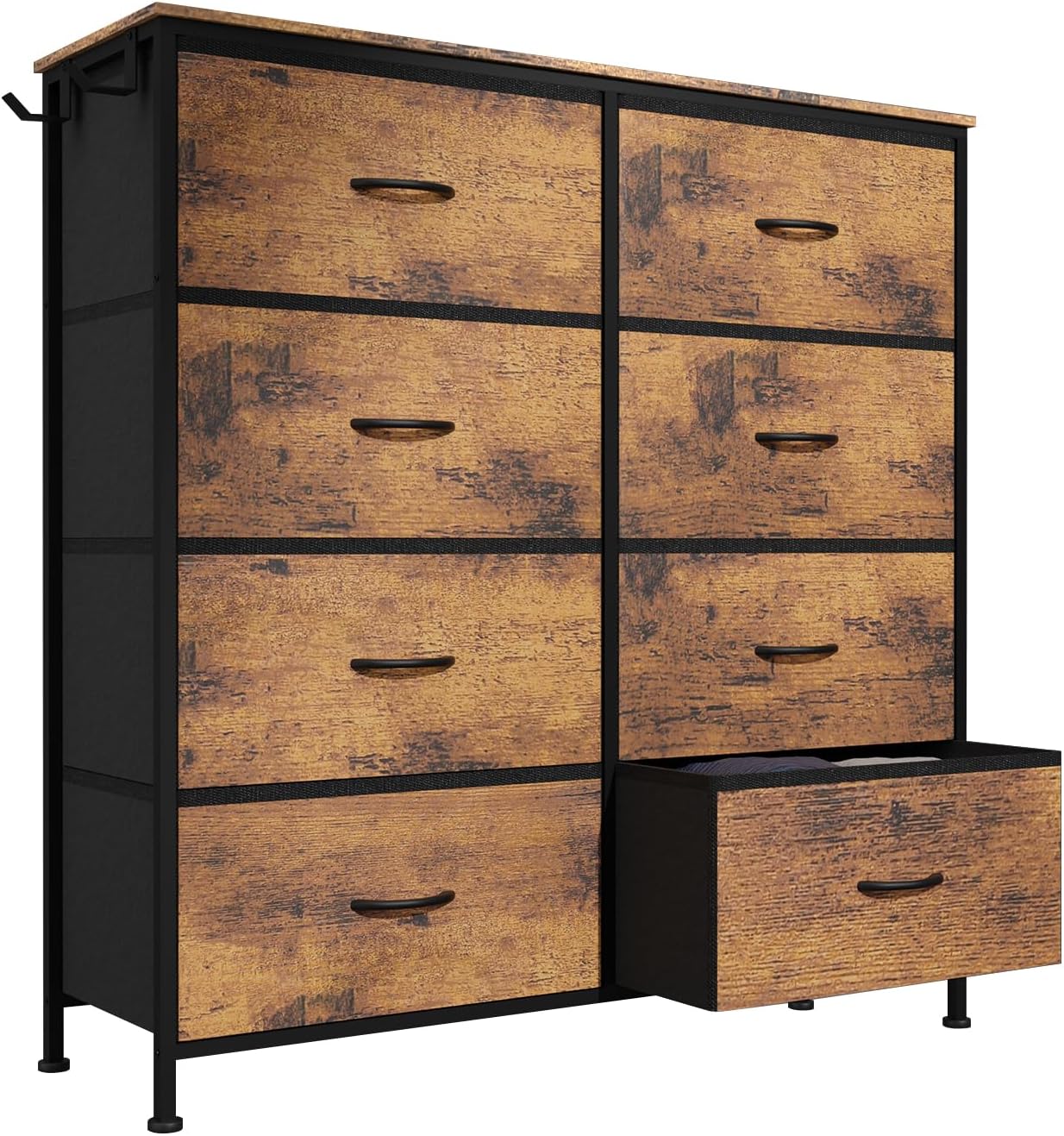 HOME MODERN Retro Industrial Style Bedroom Furniture 3 Pieces Sets