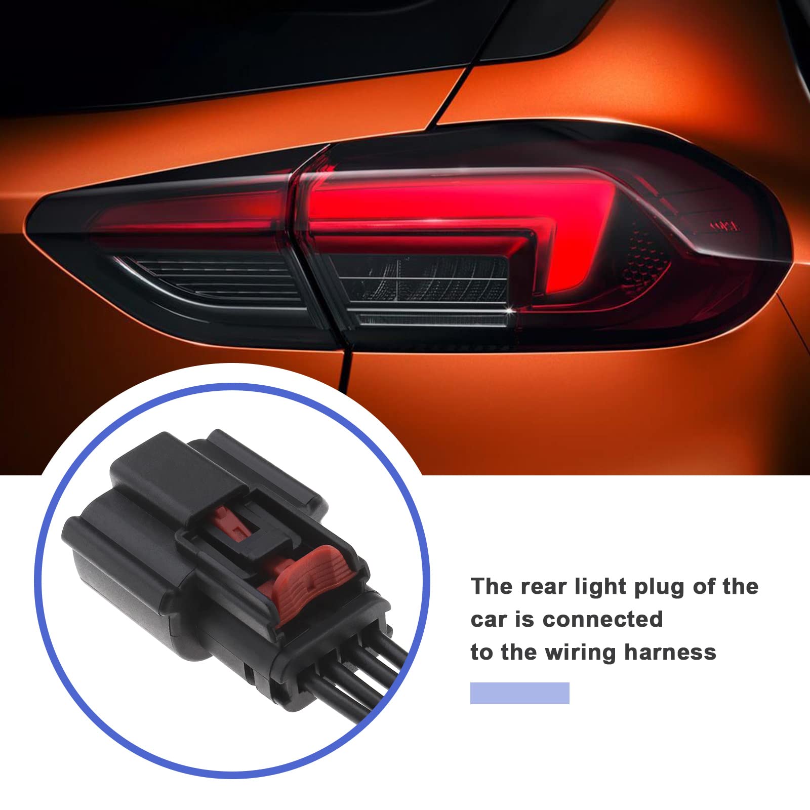 Cablaggio Luce Posteriore Per Vauxhall Movano E Vivaro - 2 Pezzi, ABS E Metallo - Foto 4