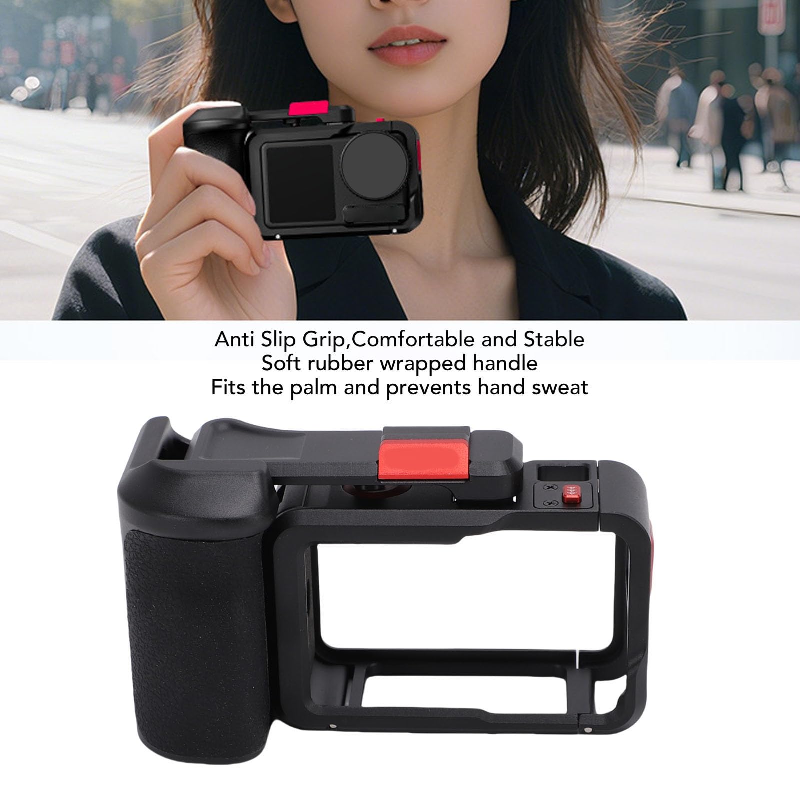 Sonew Supporto Manico in Lega di Alluminio per Action Camera, Kit con
