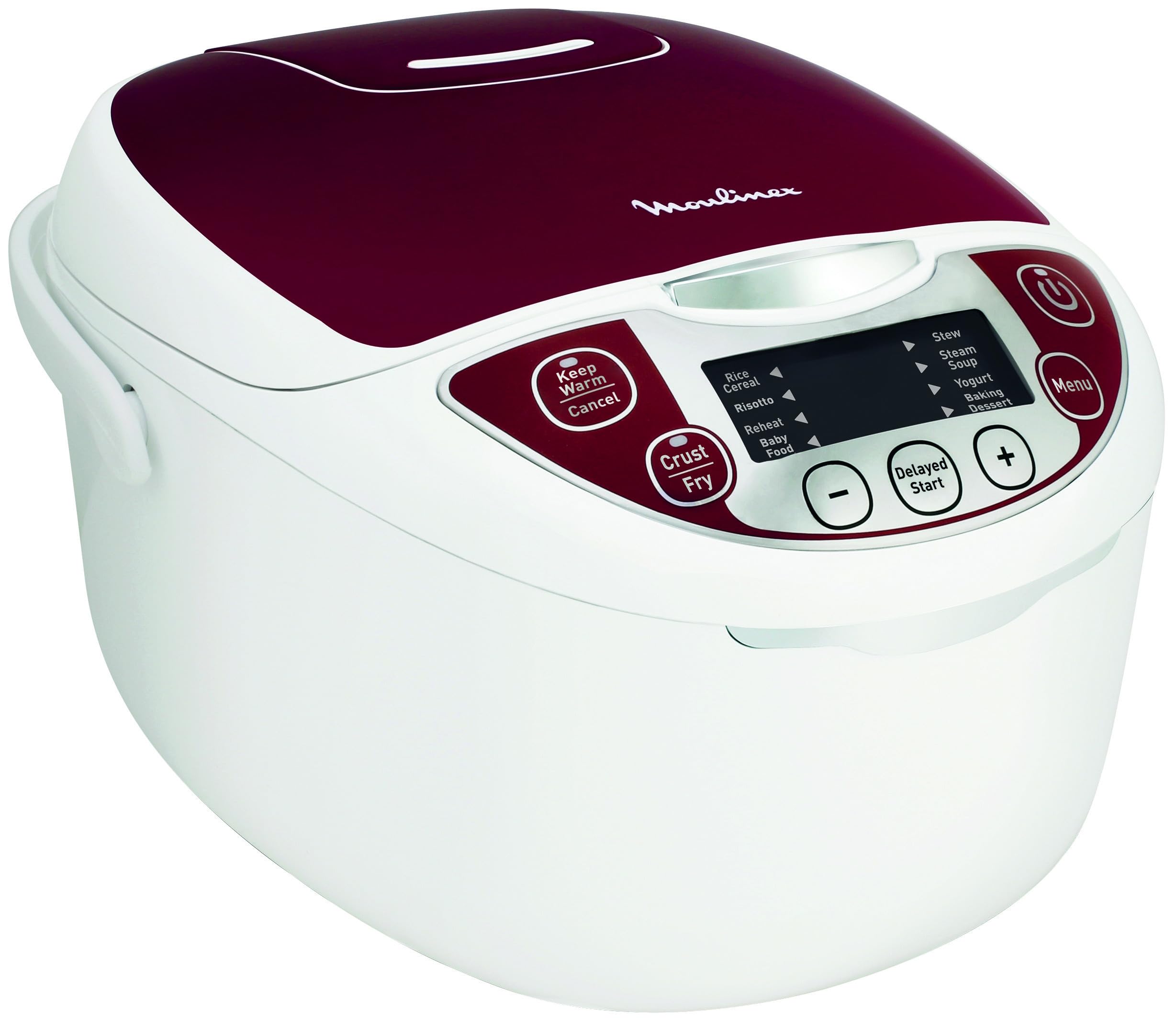 Moulinex MK705111 Multikocher, 12-in-1, Rot, 5 l
