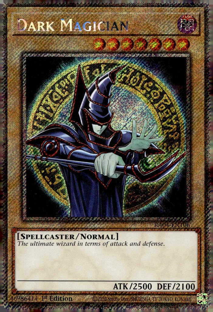 プラチナ ブラックマジシャン Platinum Dark Magician EU 遊戯王