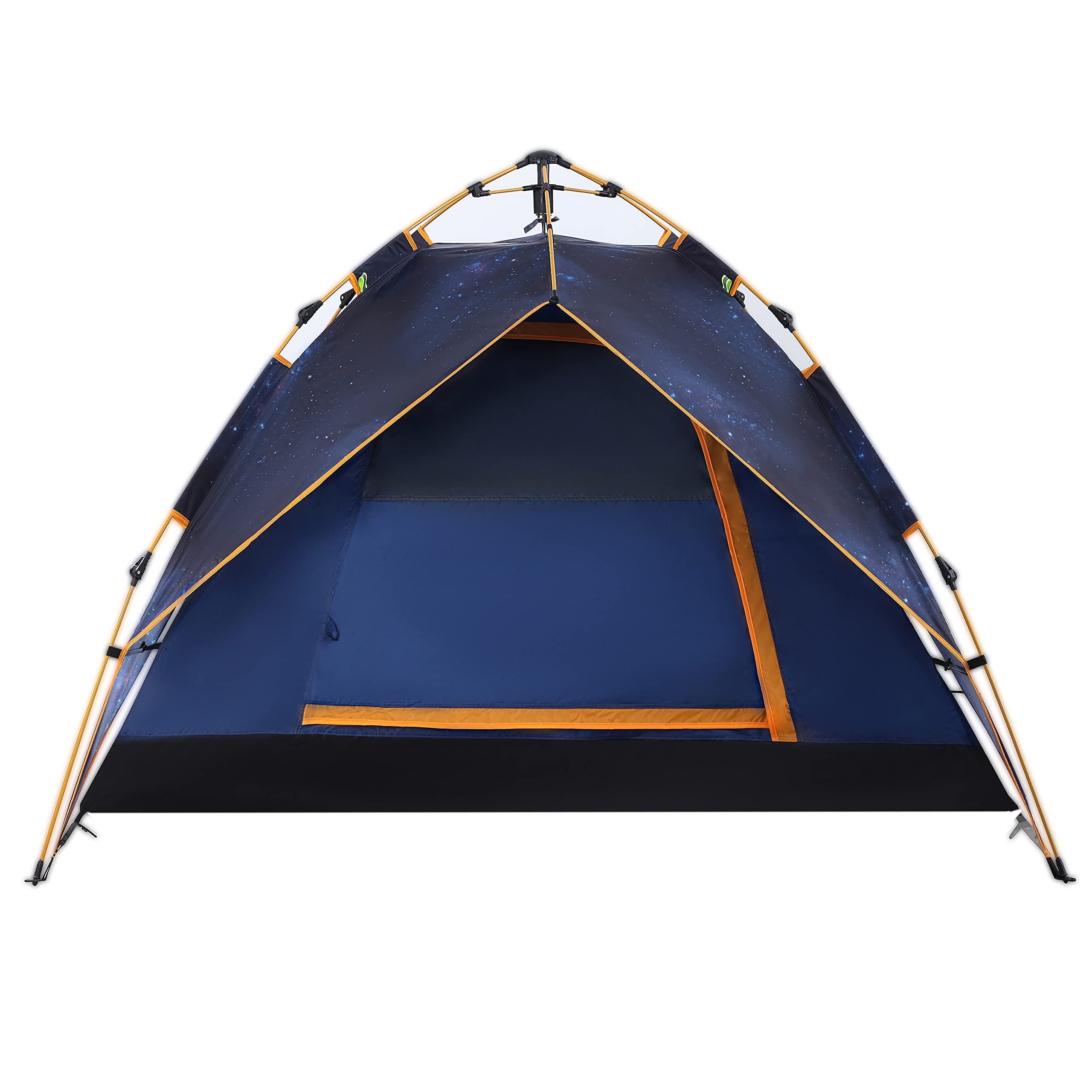 XIANGXI 3 Persons Instant Automatic pop up Camping Tent, Star Roof Lightweight Tent with Carry Bag, 