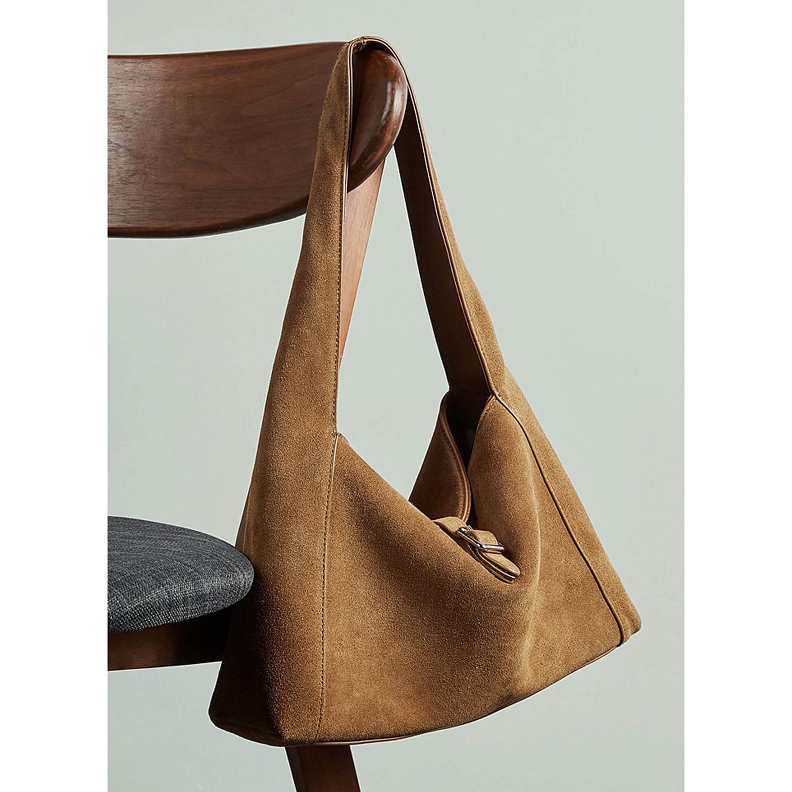 Bolso de piel sintética de inspiración retro para las axilas, bolso de hombro multiusos para mujer, casual, uso diario, bolso de mano de piel sintética