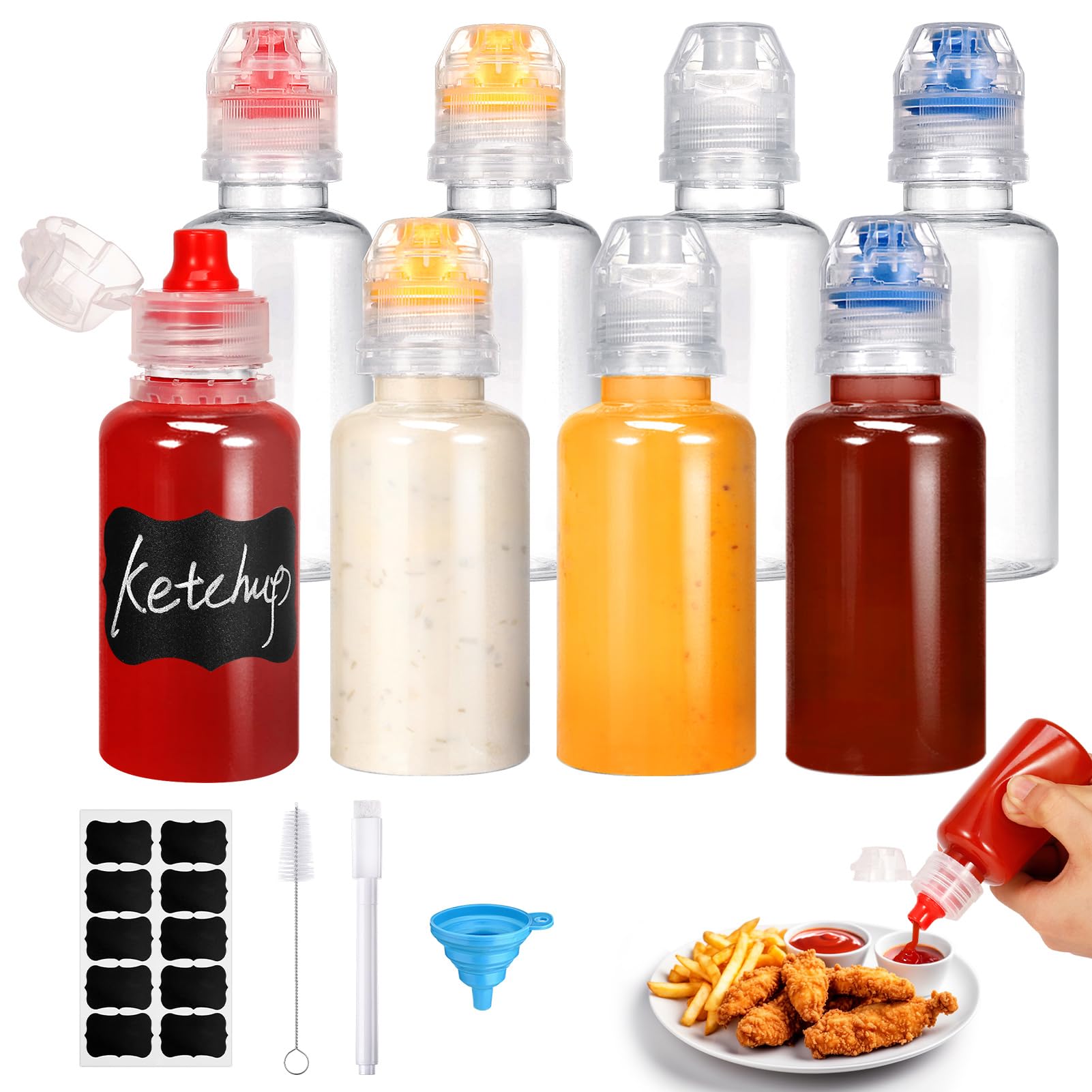 Bouteilles à miel anti-fuite pour éviter les coulures, petits flacons de cuisine