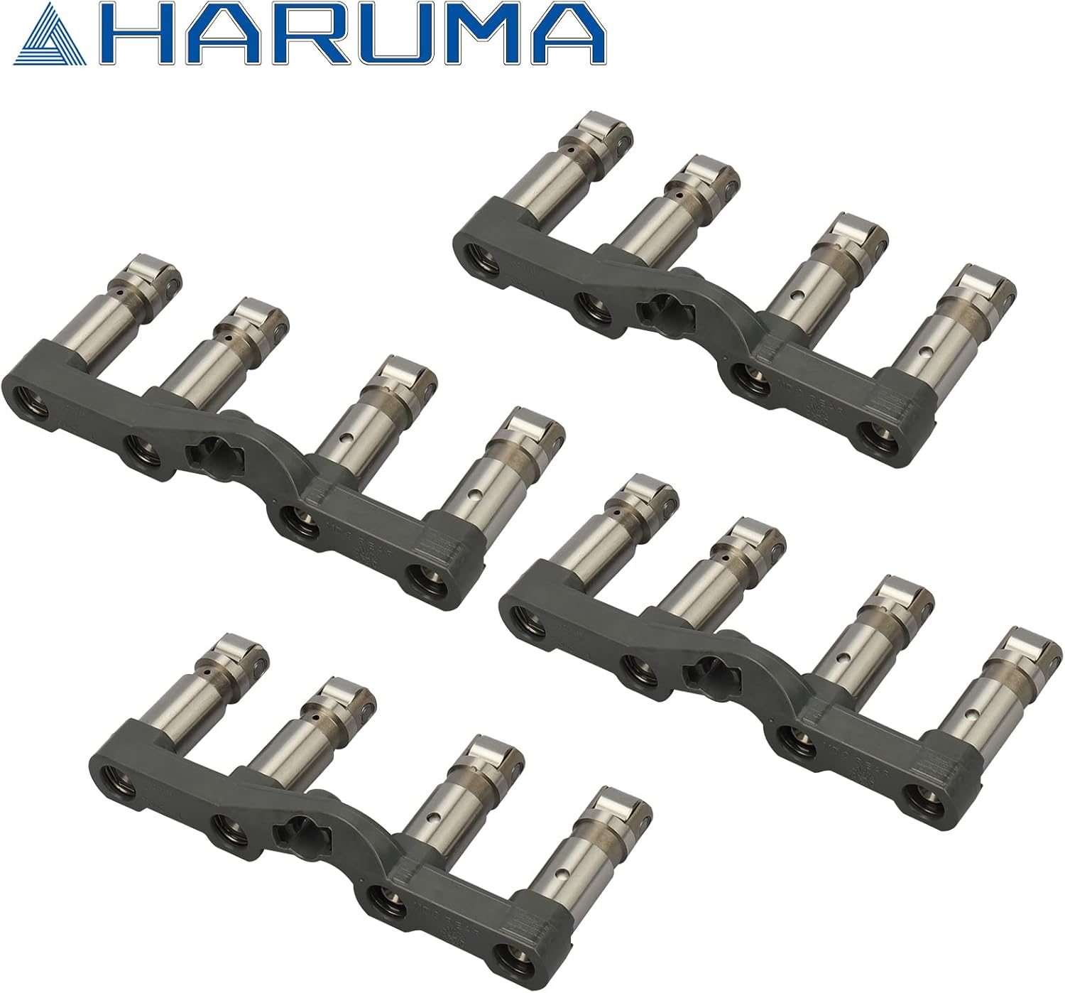 HARUMA 53021726AE Hydraulic Valve Lifters for Dodge Ram Chrysler Jeep 5.7L 6.4L, FRONT & REAR Valve Lifters Set