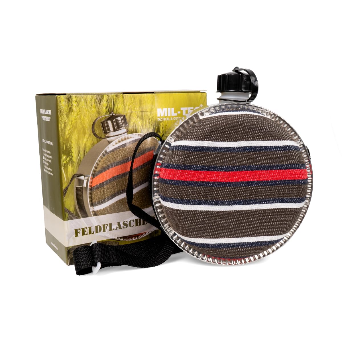 Mil-Tec Multicolor Western Water Bottle Felt Cover 1 9 Ltr