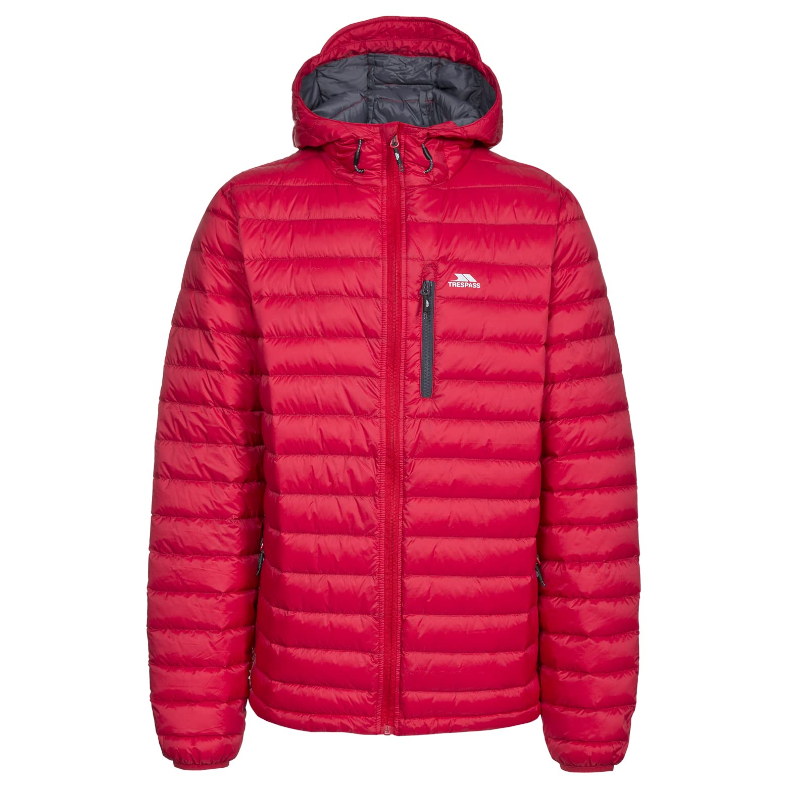 Trespass Men's Digby Thermal Insulation Weather Resistant Down Jacket Red Small