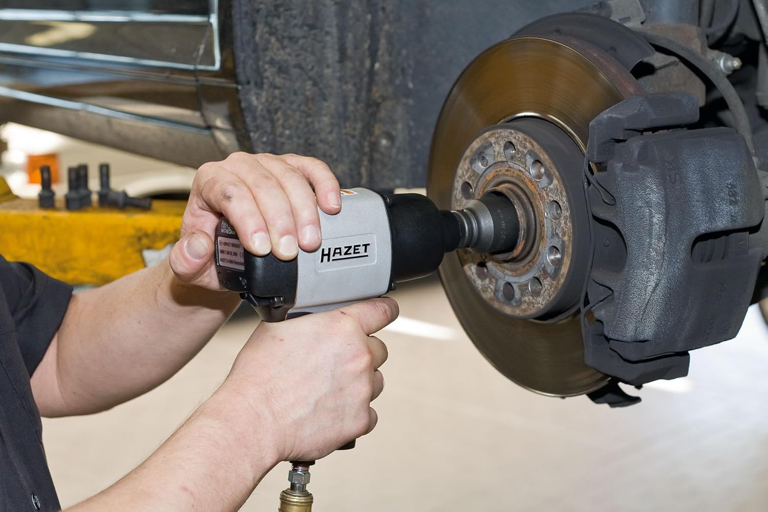 Hazet 900SZ/4 12 Pt. 1/2" Square 4Piece Impact Socket Set