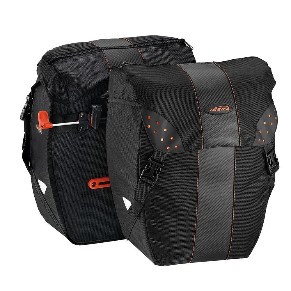 Amazon.com: Ibera Bicycle Bag PakRak Clip-On Quick-Release All