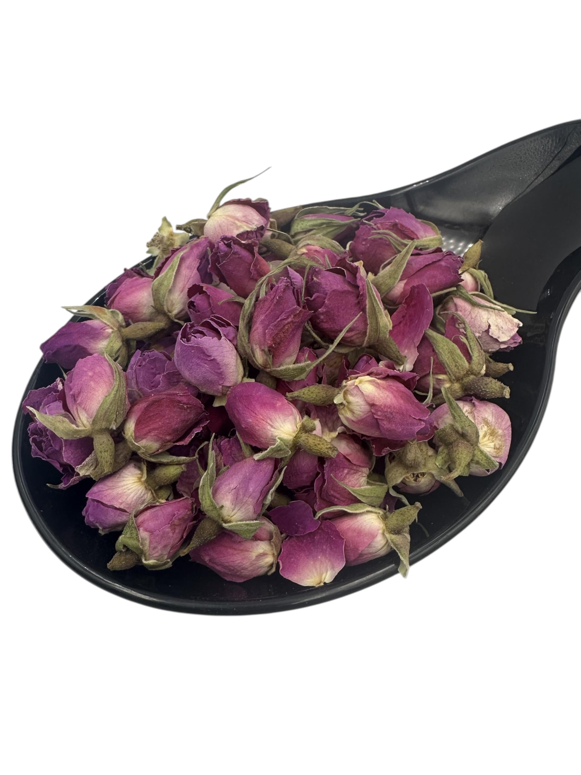 Boccioli di rosa rosa secchi, petali di fiori di rosa 20 g-1,9 kg, rosa damascena (1900 grammi)