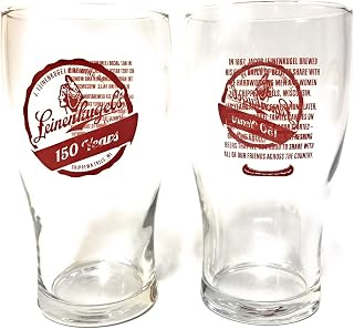 Leinenkugel's 150th Anniversary - 16 Ounce Glass - Set of 2