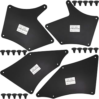 Splash Gurards for Toyota Tacoma N220/N240/N250/N260/N270/N300 2005-2020 Mud Flaps Guards Mudflaps Mudguards OE# 5375-05060 537505060 53883-04010 5388304010 W/Clips 9046710186