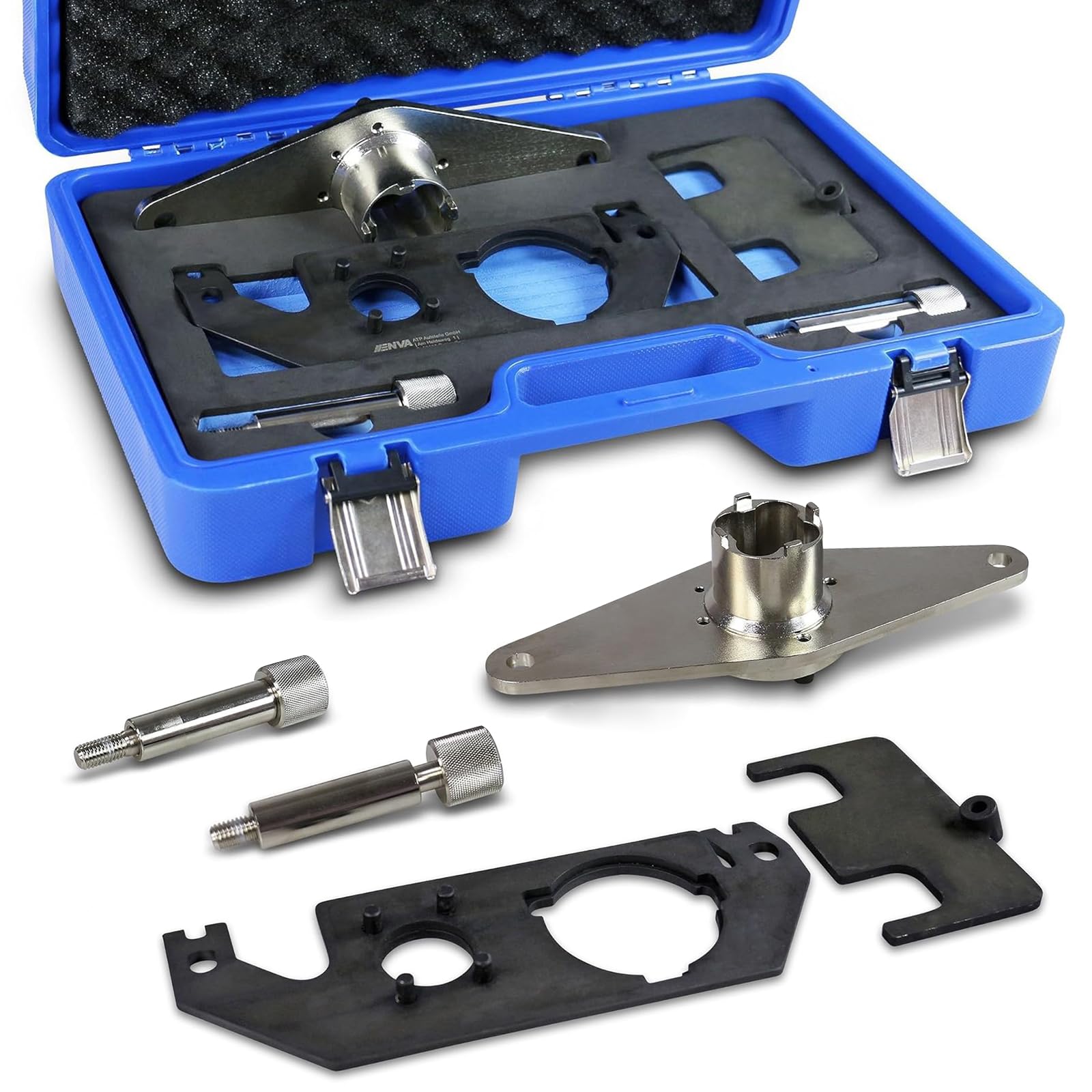 Kit de herramientas de sincronización de bloqueo del árbol de levas del motor compatible con Land Rover Jaguar Aurora 2.0T JLR AJ200 Diesel Engine Juego de herramientas de sincronización de alineación