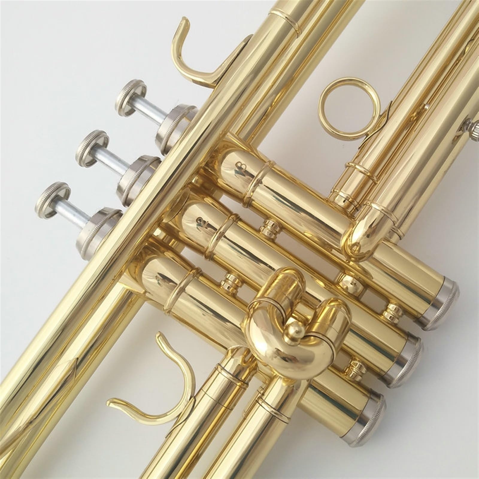 Standard Trompeten Trompete B Flach Blechblasinstrument Anfänger Messing Langlebig Exquisite Edelstahl