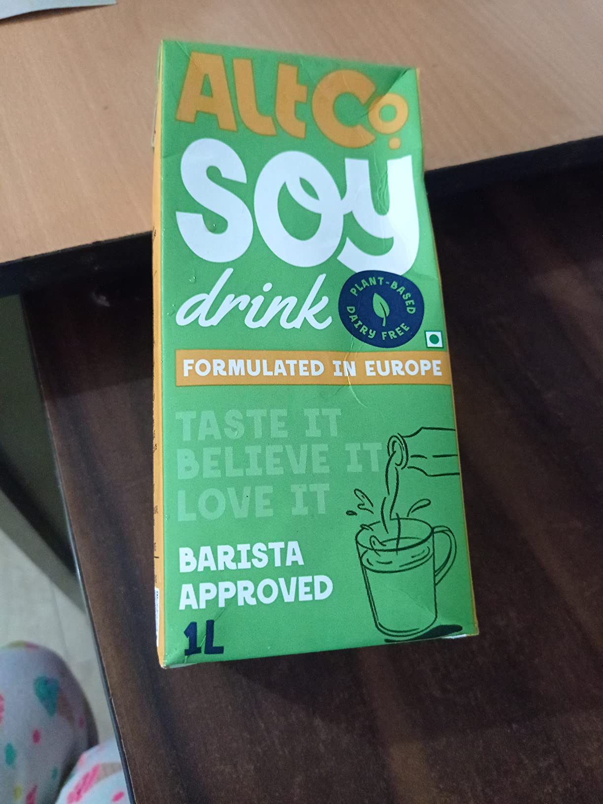 Alt Co Soy Milk 1L (pack of 3) SOYA Milk Lactose Free Milk Gluten