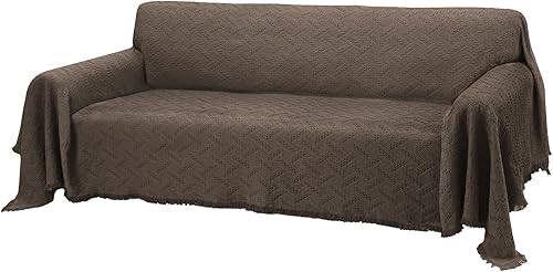 Miniatura 1 de RHF - Funda de sofá de diseños geométricos, para sofá de 3 cojines, ideal para sala de estar y como protectores de sofá para perros