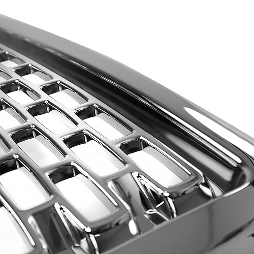 Miniatura 5 de Spec-D Tuning Parachoques delantero cromado estilo Denali compatible con GMC Sierra 1500 2014-2015 Pickup